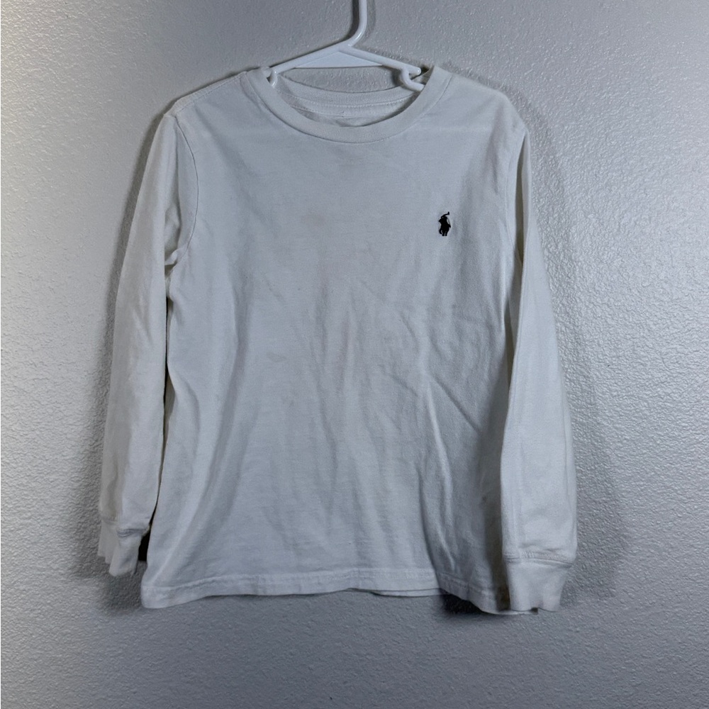 Polo by Ralph Lauren Kids Long Sleeve Tee - White